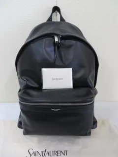 SAINTLAURENTサンローラン シティ マットレザー バックパック未使用のサムネイル