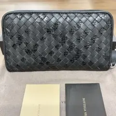 新品同様‼️ 希少　ボッテガヴェネタ　財布　長財布　パイソン　ラウンドファスナーのサムネイル