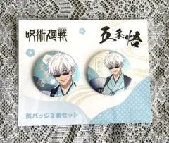 TaS10th 呪術廻戦　五条悟　缶バッジセット 呪術廻戦 描き下ろし缶バッジ2個セット TaS10th Ver. 五条悟 - メルカリ