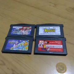 ゲームボーイアドバンスソフト　4本