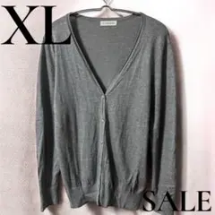 「即日発送」XL CLOSSHI グレー 長袖シャツカーディガン　セットアップのサムネイル