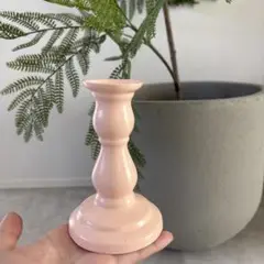 honeyflamingo セラミックキャンドルホルダー　ピンク