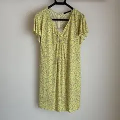 tibi 半袖 ワンピース イエローのサムネイル
