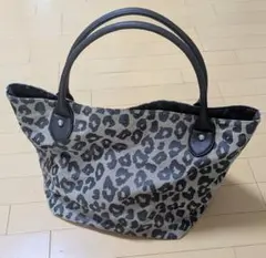 Gap レオパード柄 トートバッグ ショルダーバッグ