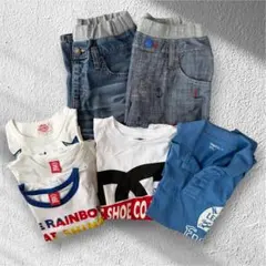 お買い得♡半袖Tシャツ【BABYDOLL他】EDWINハーフパンツ　7点　140のサムネイル