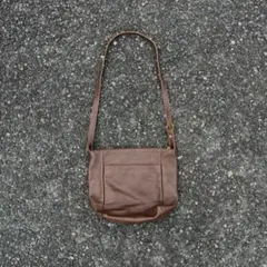 leather shoulder bag / archive