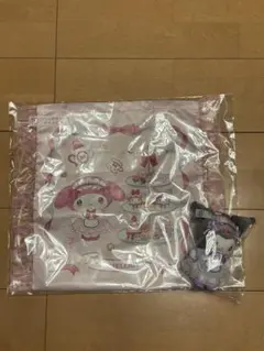 マイメロ　クロミ　トート・マスコットセット