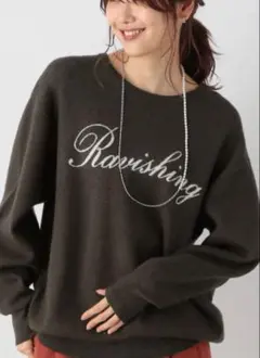 10/26出品終了❗️新品タグ付き　グローバルワークメルティロゴプルオーバー　M