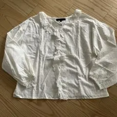 sugar spoon ブラウス フリル 白