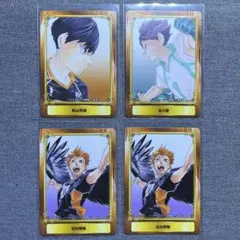 ハイキュー ジャンプフェア2020 in アニメイト 特典 ×4