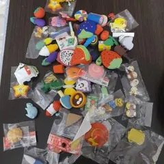 おもしろ消しゴムセット 約70個