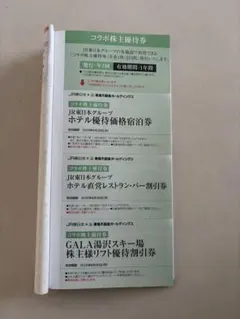 東急不動産HD株主優待JR東日本コラボ割引券　2025.6.30迄