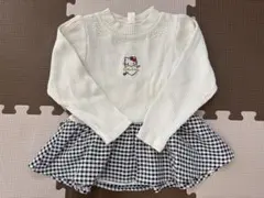 ハローキティ 長袖カットソー 100cm アプレレクール