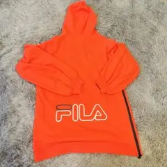 FILA オレンジ フード付きパーカーのサムネイル
