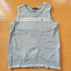 EASTBOY キッズ ニットベスト 140