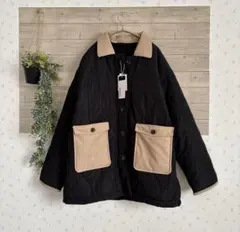 ★新品タグ付きmitis裏ボア キルティング コーデュロイ ジャケット コート★