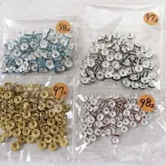 ht956/SALE！パーツ◇ロンデル 約8mm 6mm 色々mix4袋