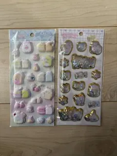 リラックマ すみっコぐらし　シール2枚セット