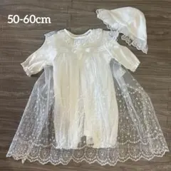 ホワイトセレモニードレス 帽子付き