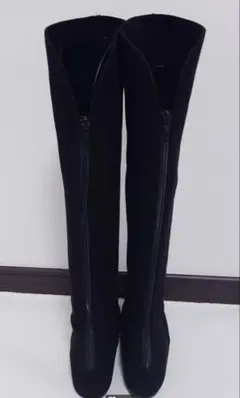 エスペランサ　スエード　ロング　ニーハイ　ブーツ
