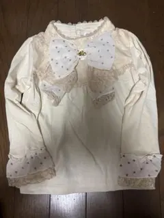 axes femme KIDS 長袖カットソー 110 アイボリー