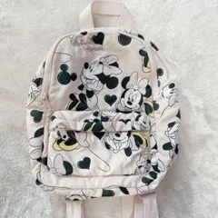 ZARA Baby ミニーマウス リュック 淡いピンク　ディズニー