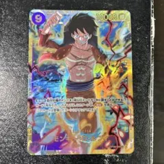 ワンピースカード モンキー・D・ルフィ パラレル OP16-034 決戦の刻