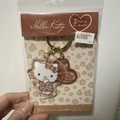 Hello Kitty 2チャームキーホルダー