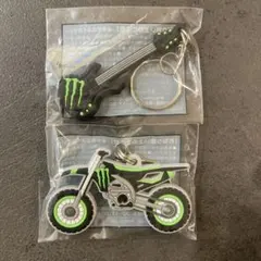 Monster Energy キーホルダー 2種セット　バイク　ギターのサムネイル