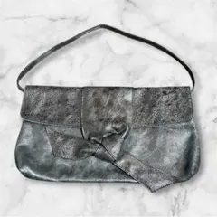 FURLA フルラ レザークラッチバッグ ブラウン系