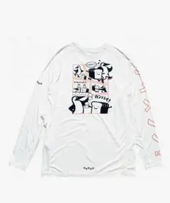 CHUMS コミックプリント 長袖カットソー