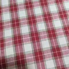 カントリー　チェック　赤