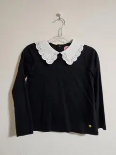 ケイト・スペード　キッズ 黒 長袖カットソー 120