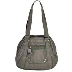 DIESEL ディーゼル トートバッグ カーキ ミリタリー Y2K グランジ