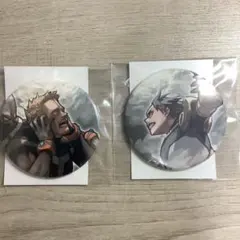 僕のヒーローアカデミア 原画展 瀬呂範太 トゥワイス 缶バッジ