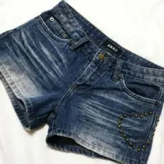 ANAP☆デニムスタッズショーパン※最終値下げ※