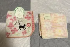 タオルハンカチ　2枚セット　ホールマーク　ローラアシュレイ