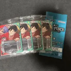 一番くじワンピース カードゲーム モンキー・D・ルフィ 4パック
