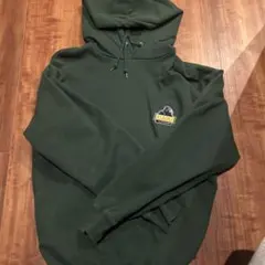 XLARGE ダークグリーン フーディー サイズM