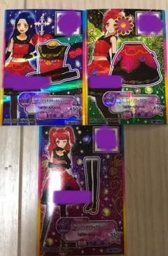 アイカツカード アイカツスターズ ルビーピッチブラックコーデ