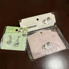 mofusand パスケース モフサンド　パスケース　プチチャームのセット