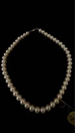 ホワイトパール ネックレス　タグ付き　結婚式　パーティー　お祝い