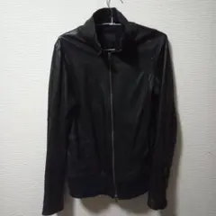 Shama 牛革レザージャケット ブルゾン 40 詰襟タイプ