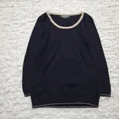 Brooks Brothers カシミア　シルク混　ニット　S　クルーネック