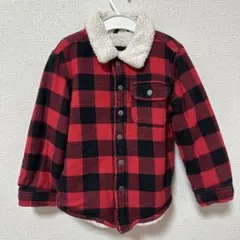 baby GAP キッズジャケット 赤黒チェック 4years