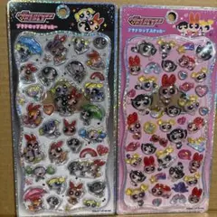 パワーパフガールズ　プチドロップステッカー