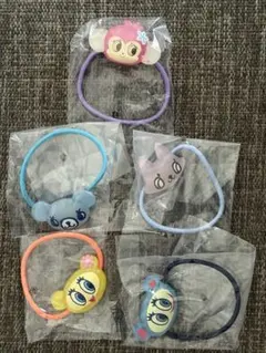 ナルミヤキャラクターズ Twinkle ゴム　5点