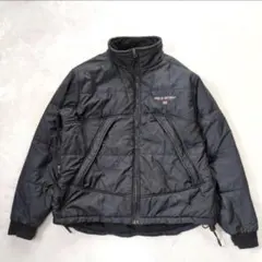 ポロスポーツラルフローレン ナイロンジャケット 中綿 ヴィンテージ 黒 洗える