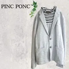 2490 ピンクポンク　ジャケット　パーカー　フーディ　ボーダー　秋服　長袖
