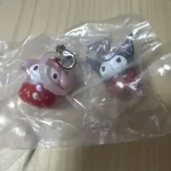 サンリオキャラクターズ◎いちごめじるしアクセサリー◎クロミ✕マイメロディ